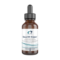 Emulsi-D3 Synergy™ supplement bottle, amber glass with dropper, 59 ml