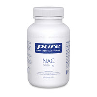 Pure Encapsulations NAC 900 mg bottle with 120 vegetarian capsules