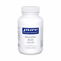 Pure Encapsulations ascorbic acid veggie capsules bottle