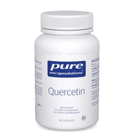 Pure Encapsulations Quercetin supplement bottle, 120 capsules