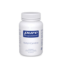 Pure Encapsulations Acetyl-L-Carnitine supplement bottle, 60 capsules