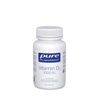 Vitamin D3 1000 IU supplement bottle with 250 veggie caps