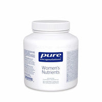 Pure Encapsulations Women's Nutrients veggie cap supplement bottle, white plastic jar