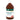 Amber supplement bottle with white cap and green label, 450 mL size