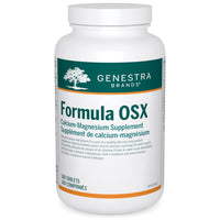 Genestra Formula OSX supplement bottle with green and orange label