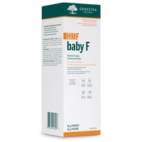 Genestra HMF baby F supplement box, green and white, 66 g