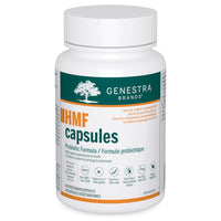 Genestra HMF capsules bottle with white cap