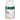 Vegetarian supplement bottle with white cap and green-orange label