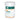 Probiotic powder tub with white cap and green label, HMF powder