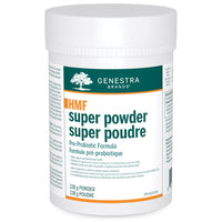 Genestra HMF super powder tub with white plastic lid and label