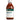Brown liquid multivitamin supplement bottle with white label and green band