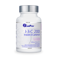 CanPrev indole-3-carbinol 200 mg veggie capsule bottle with women label