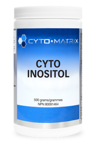 Cyto-Matrix Cyto-Inositol powder container, 500g, white plastic jar with label