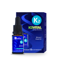 K2 vitamin drops bottle with dropper and 15ml box, CanPrev K2