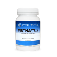 CYTO-MATRIX Multi-Matrix veggie supplement bottle, white cap and label