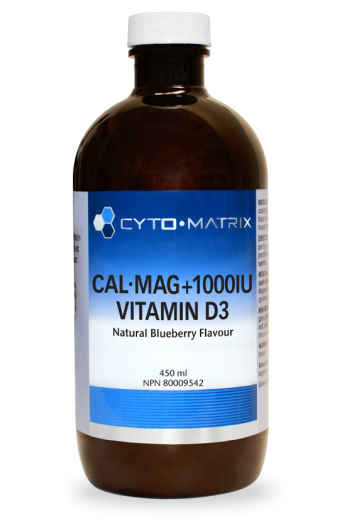 Cal·Mag + 1000IU Vitamin D3 - Liquid - Blueberry