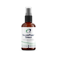 SilverPure™ Spray bottle with pump, 118 ml, amber liquid