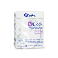 CanPrev V Biotik women probiotic veggie capsule box