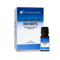 Infants probiotic drops with 10 ml bottle and Flora-Matrix box