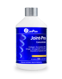 Joint-Pro concentrate bottle with blue label and white cap, 500 ml